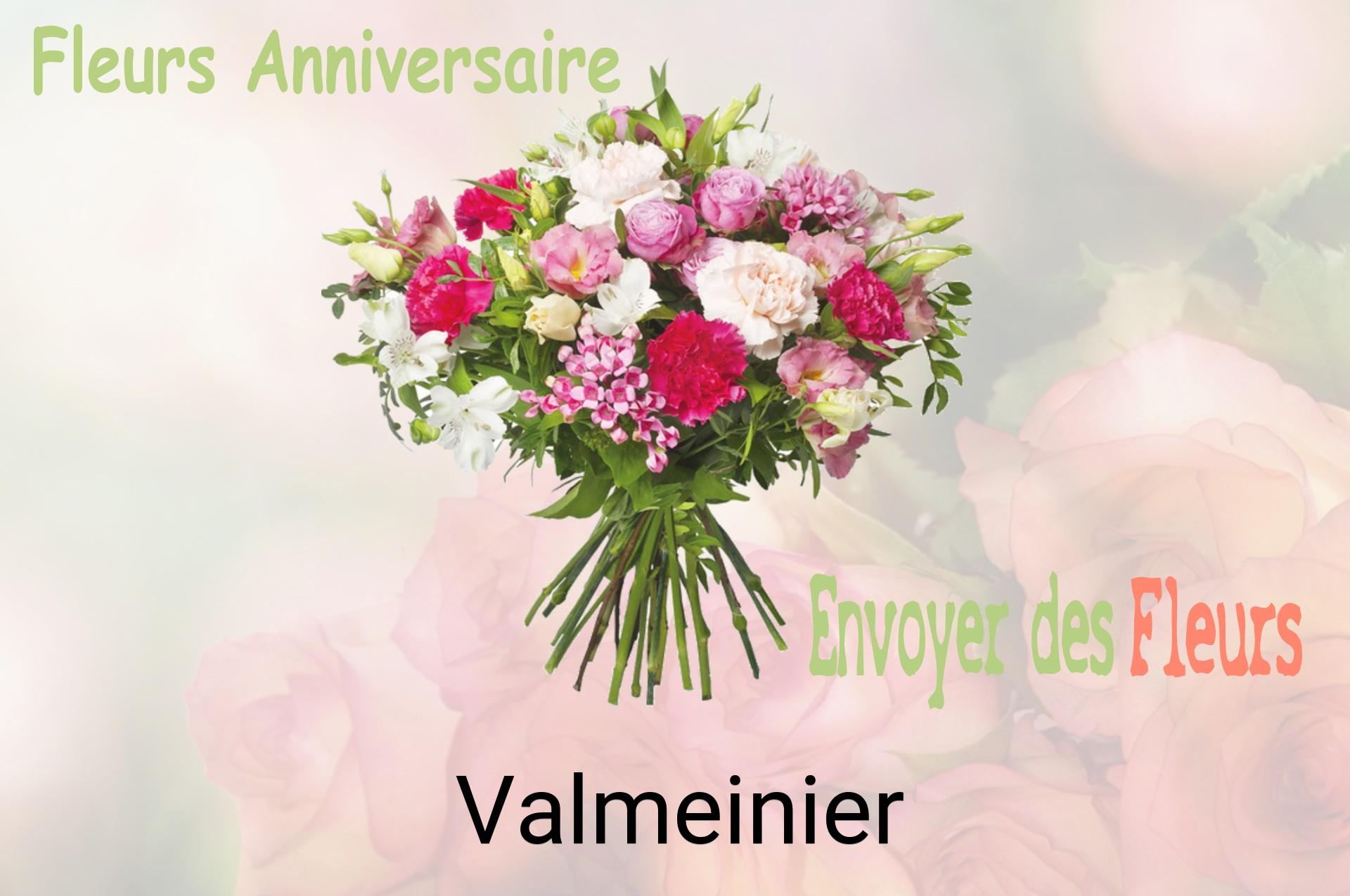 Bouquet de fleurs d’anniversaire livré à Valmeinier